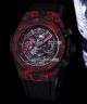 Swiss Replica Big Bang Watch HUB1242 Hublot Carbon Watch - Red And Black Carbon Case (1)_th.jpg